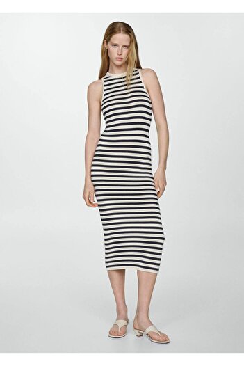 MANGO Woman Long Knitwear Dress Design