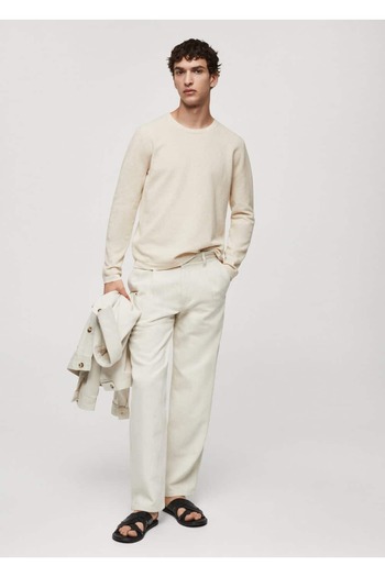 MANGO Man Cotton knit sweater