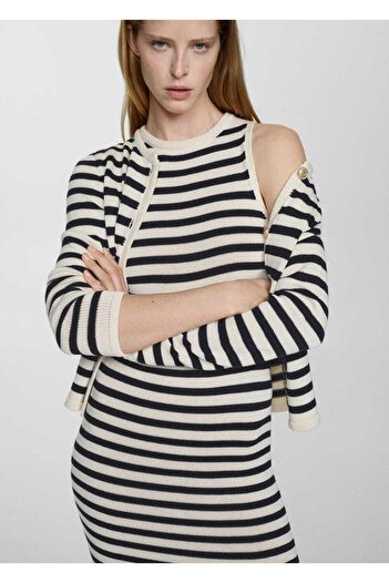 MANGO Woman Long Knitwear Dress Design