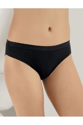 Şahinler Written Ribbed Women's Panties - MB037