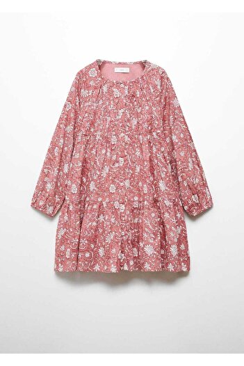 MANGO Kids Rochie Roz Pentru Copii