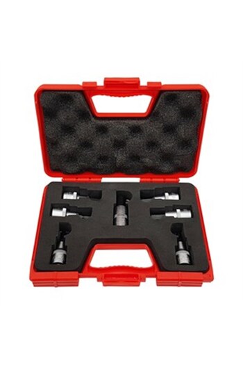 İzeltaş 1113001107   Allen End Set with 1/2'' Socket 7 Pieces