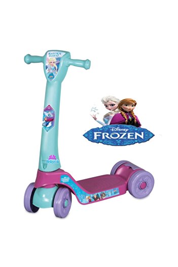 hediyecik Frozen Elsa Katlanabilir 4 Tekerlekli My First Scooter 2-5 Yaş