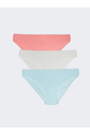 LC Waikiki Pack of 3 Plain Bikini Panties