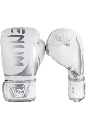 Venum White Boxing Gloves