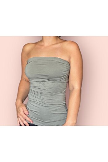 Merlot Strapless Knitted Women's Athlete - Basic Model