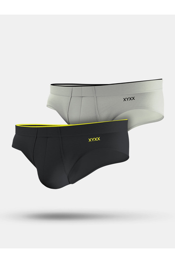 XYXX By Styli Pack of 2 - Seam Detail Modal Briefs