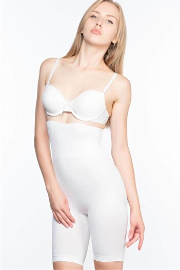 Pemilo Women 2452 Shaper Postpartum Maternity Corset White