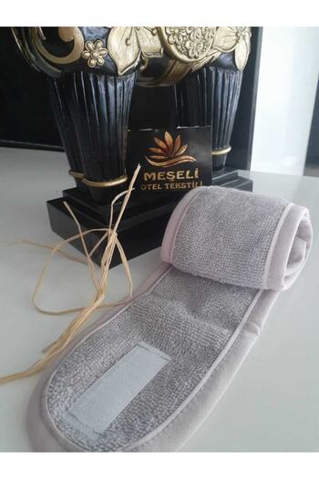 MEŞELİ TEKSTİL 2 Pieces Athlete's Hair Band Water Pink