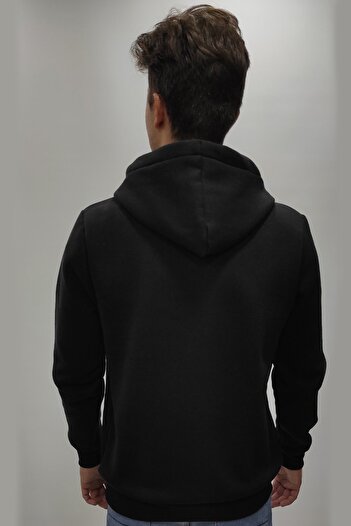 Loft Men's Regular Fit Black Sweatshirt Lf 2023028