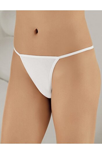 Şahinler Mel Bee Penye String Mb3044 Білий