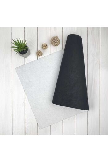 Evsebu Modern Pattern Brown White Multi-Purpose Bath Mat