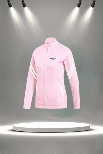 POSEIDON STORM Plus Size Women's Powder New Supra Combed Fabric Special Design Tracksuit Set (4Xl-10Xl)