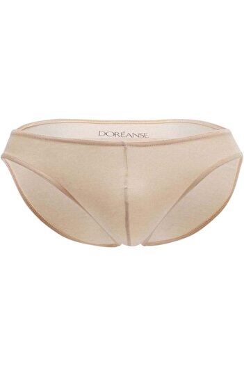 Doreanse Men's Modal Thin Waist Banded Solid Color Slip Briefs 1281