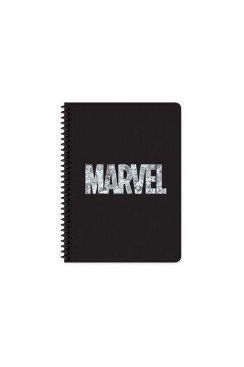 Marvel Series 1 16.5x22.5 Checked Notebook - Black