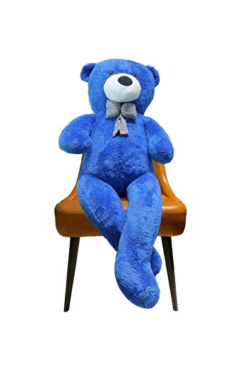 Sole 80 Cm Papyonlu Sevimli Peluş Şaşkın Ayı - Sevgiliye Özel Hediye