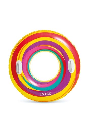 Intex Striped Pattern Hand Grip 91 Cm Sea Ring 59256