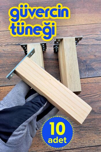 Vixpet Wooden Pigeon Perch - Skyperch 14 Cm, 10 Pieces, Single and Resting Perch
