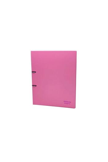 Önder Rainbow Colors A4 2-Ring Folder Pink