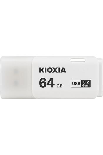 Kioxia 64 GB White USB 3.2 Gen 1 Flash Memory 64 GB