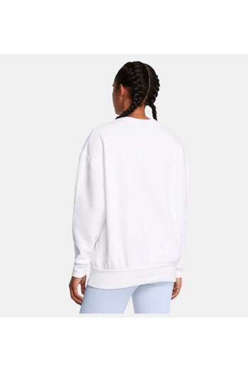 Under Armour Hanorac supradimensionat pentru femei UA Icon Fleece - Decolteu 1379475 -100