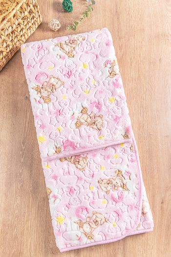 Babymod Figured Plush Girl/Boy Baby Blanket