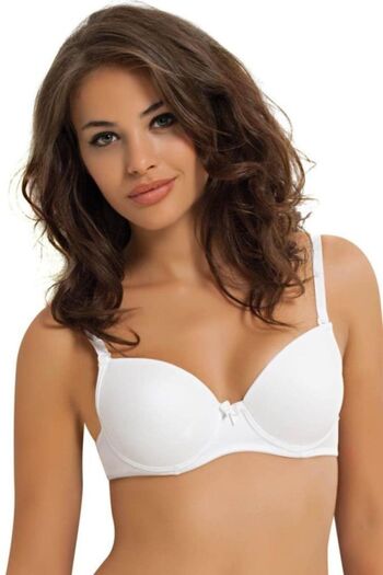 NBB Sutien push-up cu bretele transparente 1210
