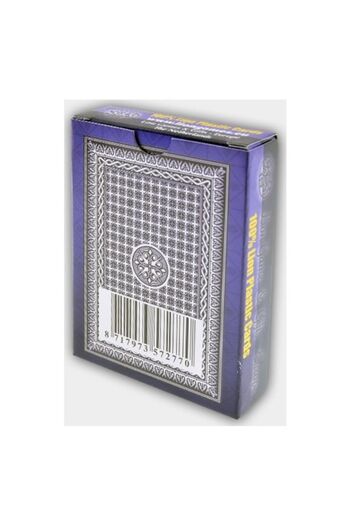 Lion LiON Texas Holdem Plastic Poker Cards - Blue Deck