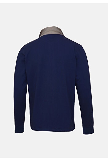 U.S. Polo Assn. Poloshirt mit langen Ärmeln und Polokragen