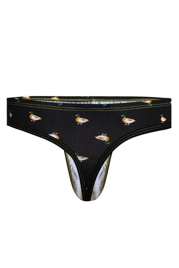darkzone Men's Duck Patterned Black Cotton String