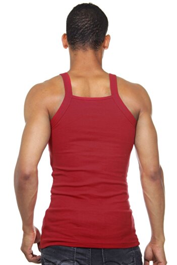 darkzone Strappy Claret Red Men's Undershirt