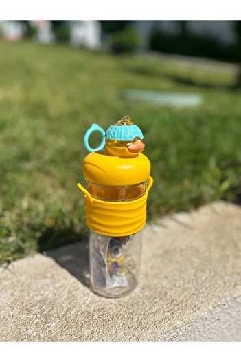 Luca Mia Tritan Flask with Superduck Duck Figure