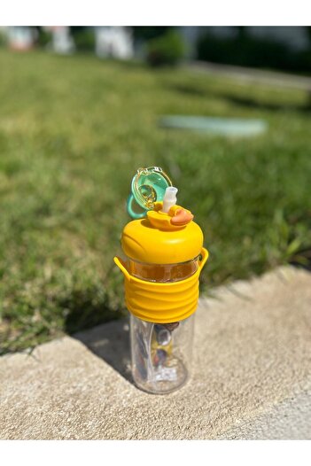 Luca Mia Tritan Flask with Superduck Duck Figure