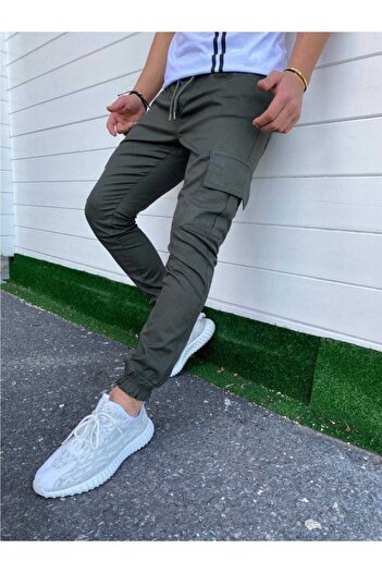 wamoss Green Italian Cut Cargo Pants - Yk1
