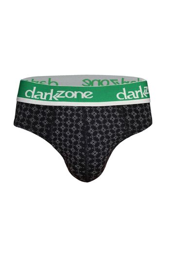 darkzone Men's Patterned Navy Blue Cotton Slip