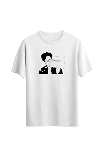 Açık Garaj Unisex Sarcasm εμπριμέ κανονικό κοντομάνικο μπλουζάκι