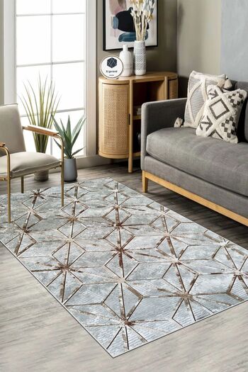 ALgorand Home Gray Washable Non-Slip Based Cutting Roll Carpet Runner