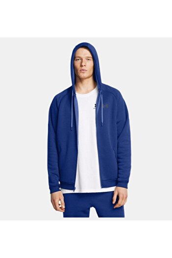 Under Armour Erkek UA Armour Fleece Pro Tam Fermuarlı Sweatshirt 1386582-432