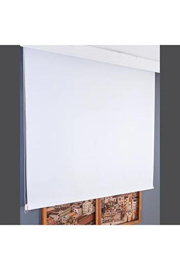 CEYHAN STORE White Sliceless Sunshade-Stor Curtain Skirt - 1St Quality