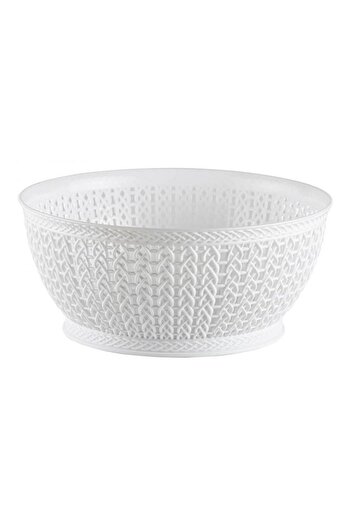 Global Ersat 3.5 Lt Round Knitted Basket - Round Knitted Belt