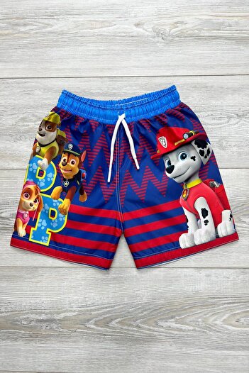 ÖYKÜ KİDS Character Patterned Boys' Sea Shorts