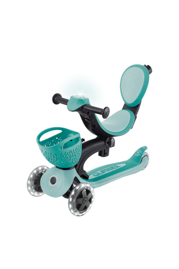 Globber Go Up Baby 360 Işıklı Scooter - Koyu Mint