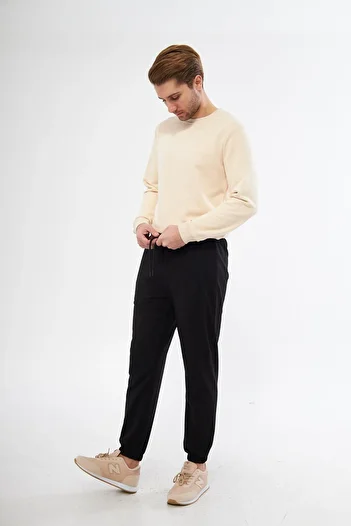 ESPİNA Men's Flota Zippered Double Pocket Sweatpants