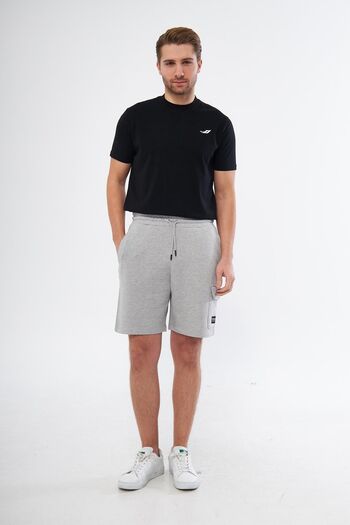 ESPİNA Men's 3 Thread Non-Rated Cargo Pocket Shorts