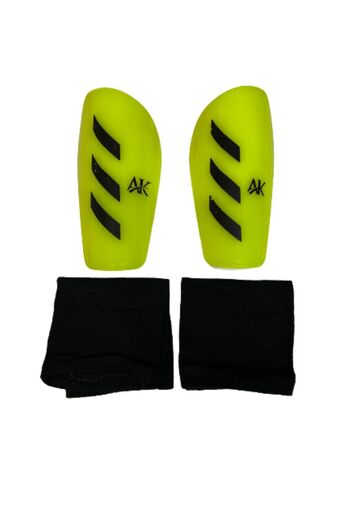 parypary Children's 2pcs Football Shin Guards with Shin Protective Socks