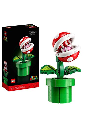 LEGO Piranha Plant 71426 Collectible Creative Model Building for Adult Fans