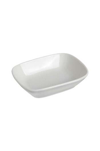 GÜRALLAR 12 Cm Square Breakfast Appetizer Plate - 12 Pieces