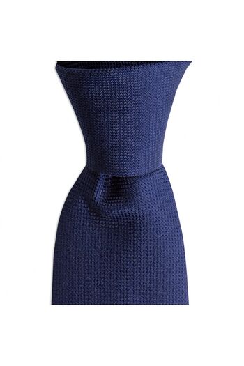 1001 Kravat Navy Blue Colored 7.5 cm Wide Silk Tie