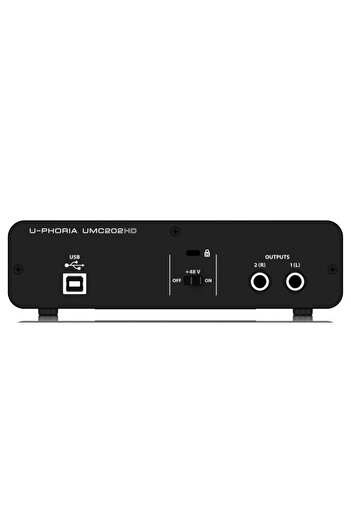 Behringer Umc202hd 24-bit/192khz Midas Mikrofon Preamfi 2x2 Usb Ses Kartı