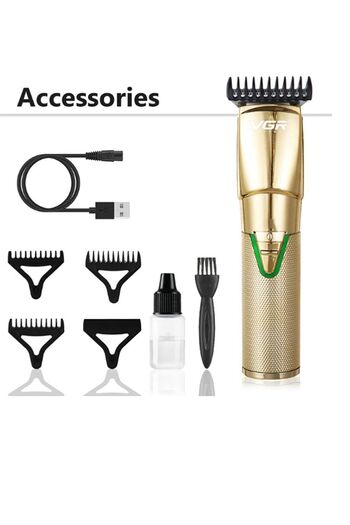 VGR Super Cut-x Saç Sakal Vücut Tıraş Makinesi Erkek Bakım Kiti V-903 Renk Gri